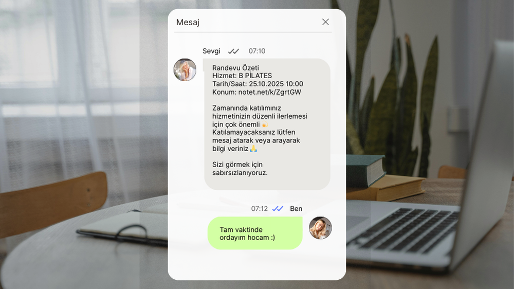 SMS Hatırlatma Servisi