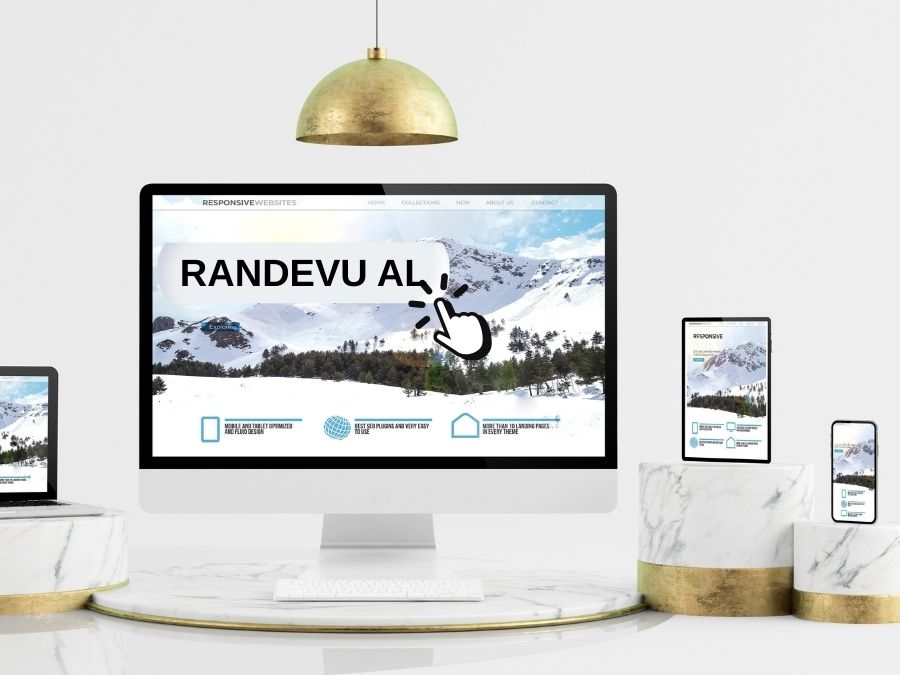 Telefon ve tablet görünümünde Notet web sitesi örneği