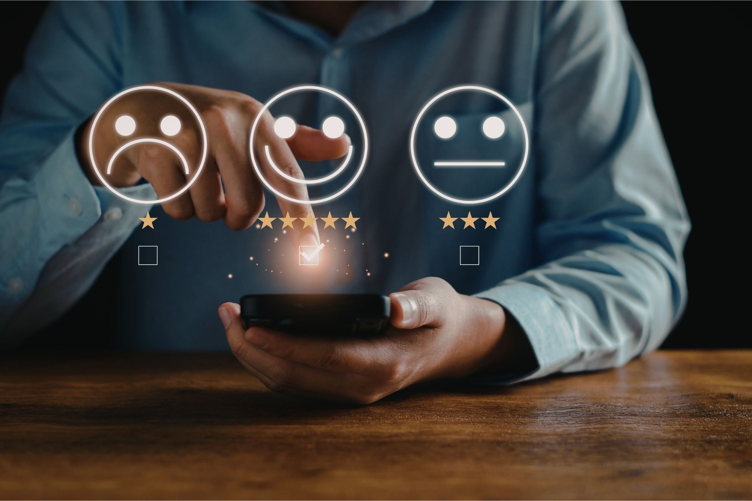 Müşteri Deneyimi Anketleri ekran örneği